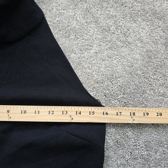 ZARA Black Halter Neck Open Back Maxi Dress S Long Bodycon Gown NWT - Picture 7 of 9